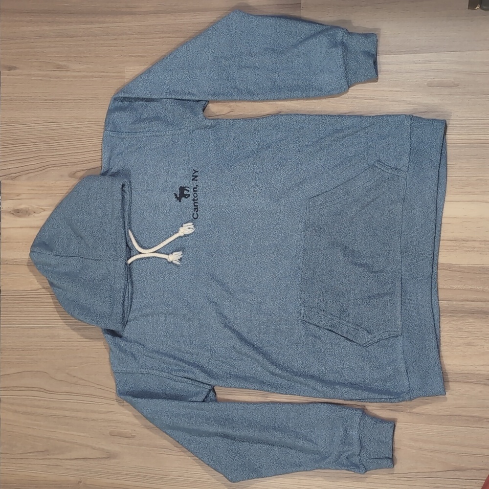 Marissa Rose Blue Terri Cloth Hoodie